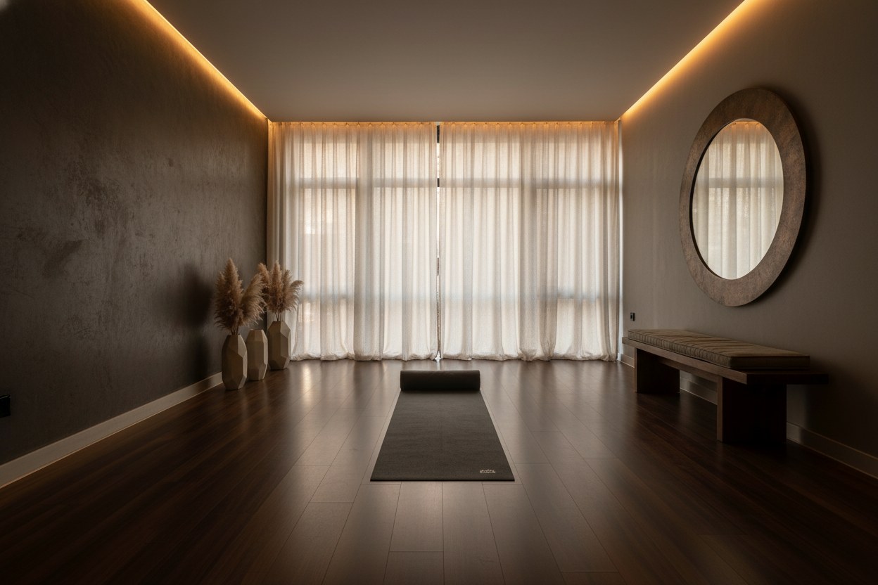 Derinlik Yoga stüdyo atmosferi
